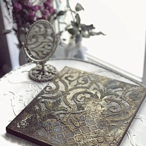 Трафарет - Асатур - Фотография интерьере 12