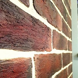 Трафарет - Кирпичи - Фотография интерьере 8