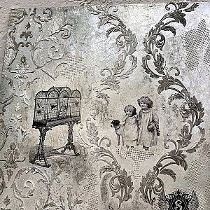 Трафарет - Лиана - Фотография интерьере 5