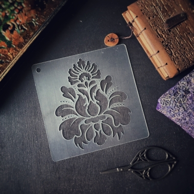 Трафарет - Аврора цветок Трафарет - Аврора цветок