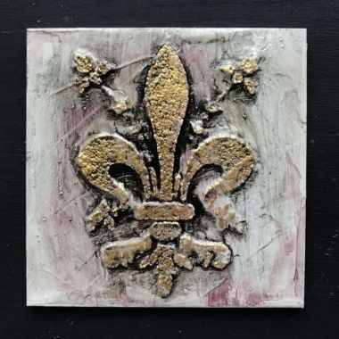 Трафарет - Лилия символ