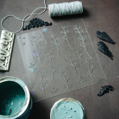 Трафарет - Травы Трафарет - Травы