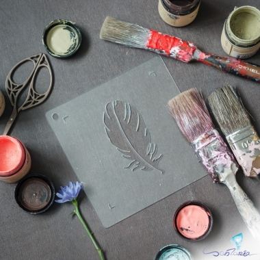 Трафарет - Перо Трафарет - Перо