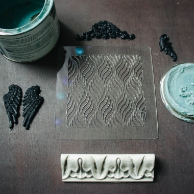 Трафарет - Волна Трафарет - Волна