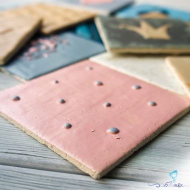 Трафарет - Мелкий горох Трафарет - Мелкий горох