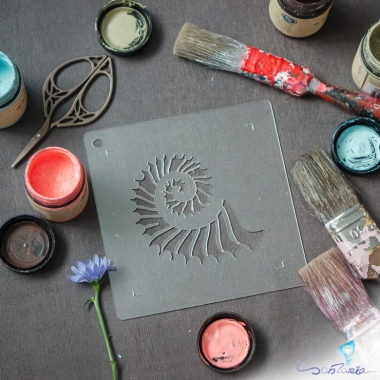 Трафарет - Спиралька Трафарет - Спиралька