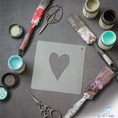 Трафарет - Сердце Трафарет - Сердце