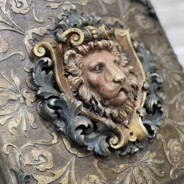 Мастер-класс - Шкатулка со львом