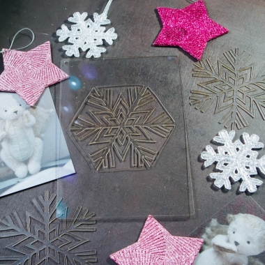 Трафарет - Снежинка 02 Трафарет - Снежинка 02