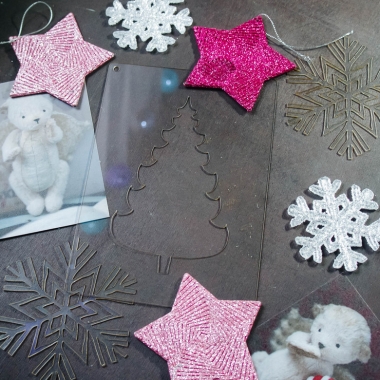 Трафарет - Елочка Трафарет - Елочка