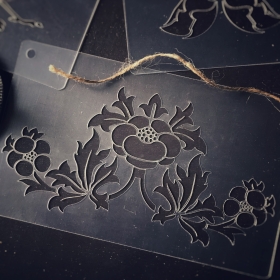 Трафарет - Соцветие