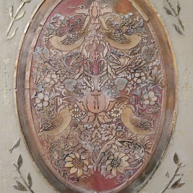 Трафарет - Клубничный воришка овал