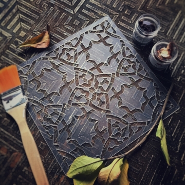 Трафарет - Киара 1 Трафарет - Киара 1