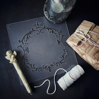 Трафарет - Каролина круг